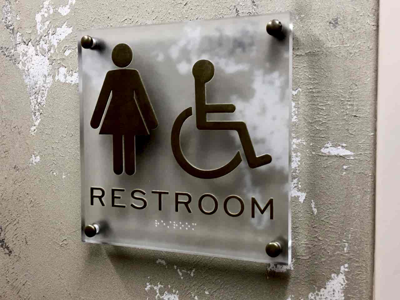 Buckeye Fire ADA Restroom Sign