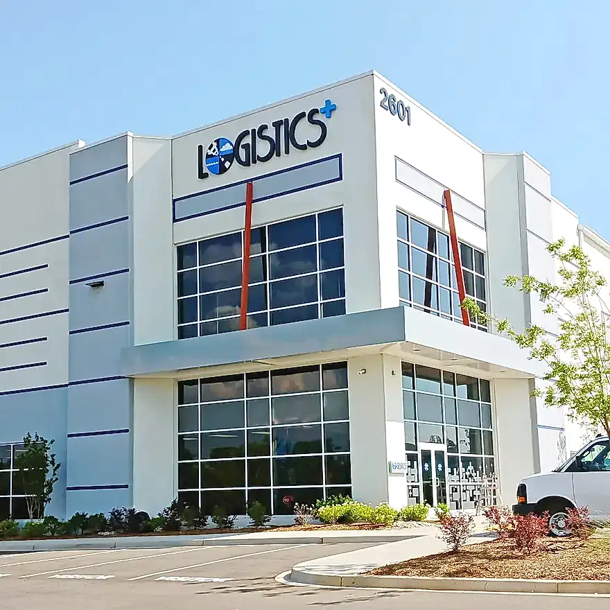 Logistics Plus Building Sign