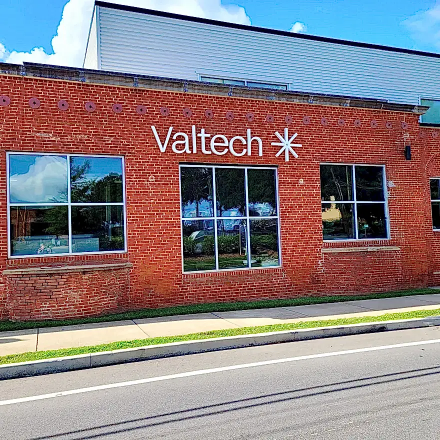 Valtech Exterior Building Sign